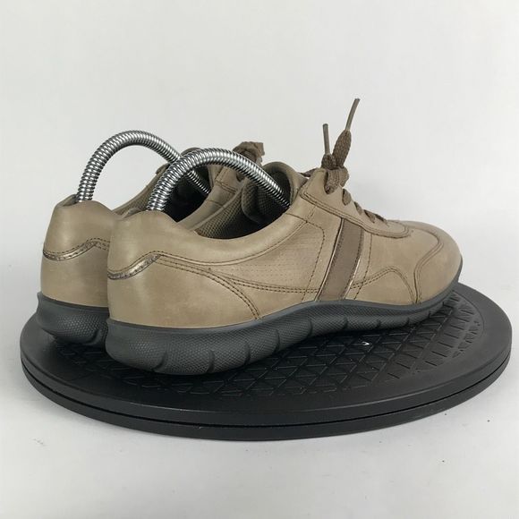 Ecco Brown Leather Athletic Comfort Shoes EU 40 Women’s Size 7 - Picture 5 of 12